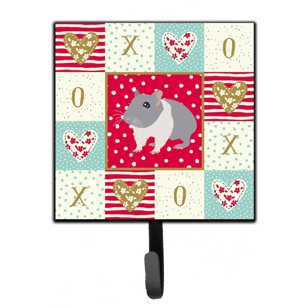 Carolines Treasures 4.25 x 1 x 7 in. South African Hamster Love Leash or Key Holder - CK5442SH4