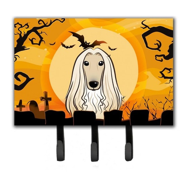 Jensendistributionservices Halloween Afghan Hound Leash & Key Holder - MI1719481