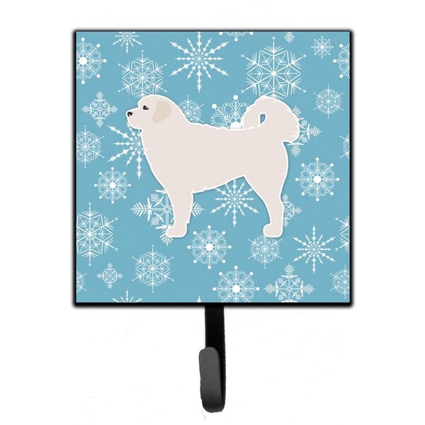 Carolines Treasures Winter Snowflake Polish Tatra Sheepdog Leash or Key Holder - BB3527SH4