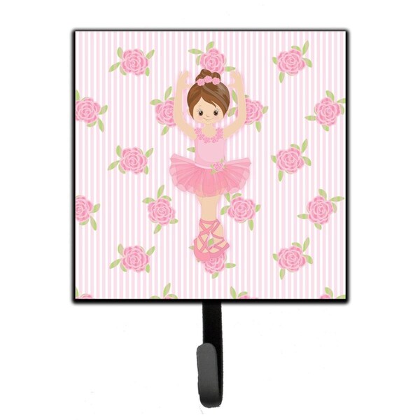 Jensendistributionservices Ballerina Brunette Front Pose Leash or Key Holder - MI1711127