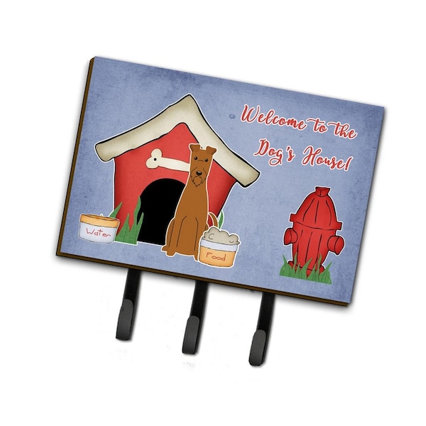 Carolines Treasures Dog House Collection Irish Terrier Leash or Key Holder - BB2816TH68