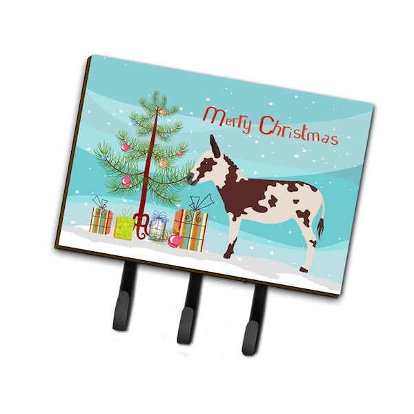 Carolines Treasures American Spotted Donkey Christmas Leash or Key Holder - BB9218TH68