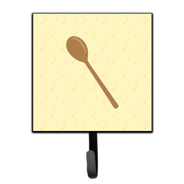 Carolines Treasures Wooden Spoon on Yellow Leash or Key Holder - BB7285SH4