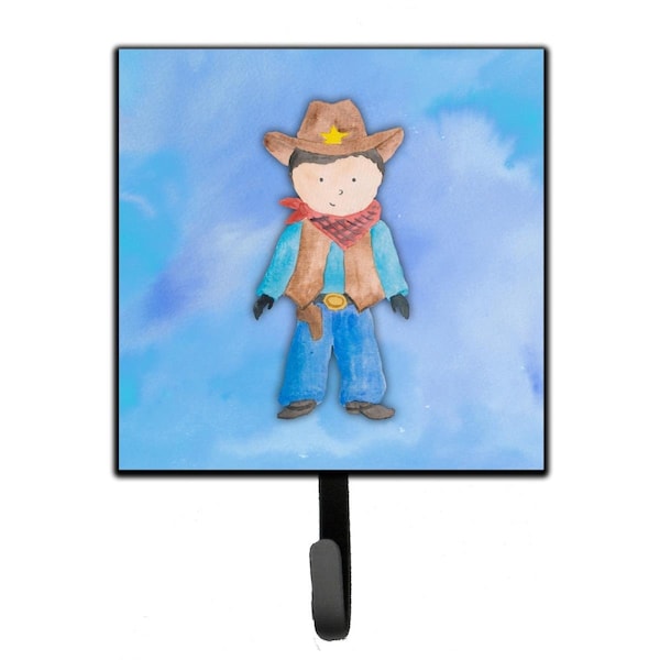 Carolines Treasures Cowboy Watercolor Leash or Key Holder - BB7368SH4