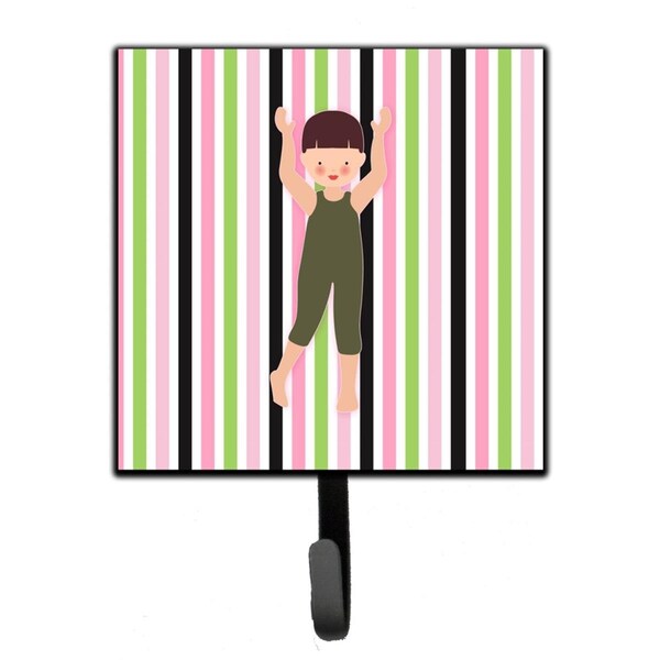 Carolines Treasures Dancer Arms Up Bikatard Leash or Key Holder - BB5179SH4