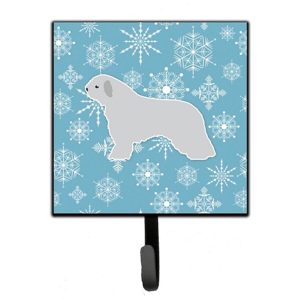 Carolines Treasures Winter Snowflake Spanish Water Dog Leash or Key Holder - BB3515SH4