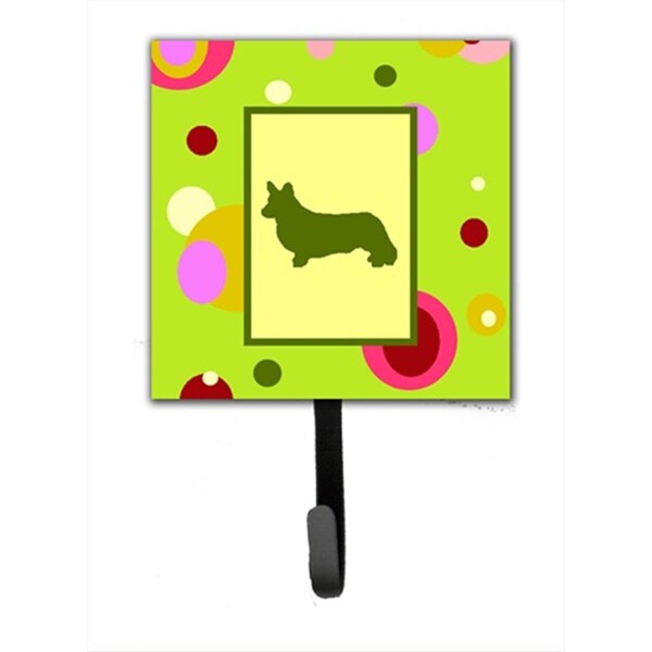 Jensendistributionservices 4.25 x 6 in. Corgi Leash Or Key Hook - MI1719279