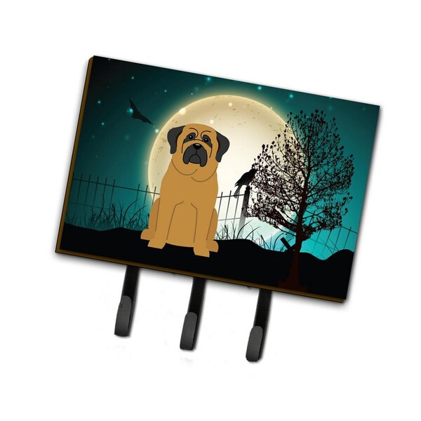 Jensendistributionservices Halloween Scary Mastiff Leash or Key Holder - MI1707693
