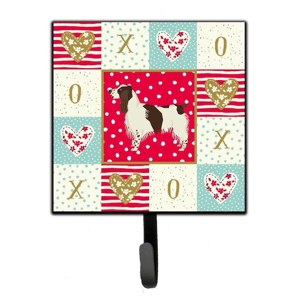 Carolines Treasures 4.25 x 1 x 7 in. English Springer Spaniel Love Leash or Key Holder - CK5927SH4