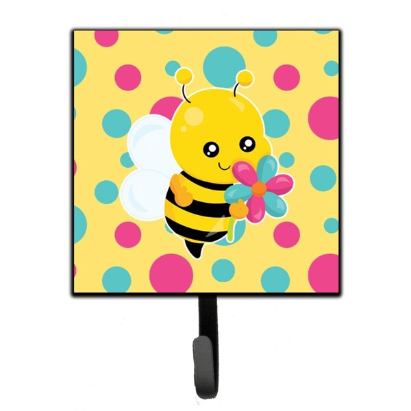Jensendistributionservices Bee With Flower Leash or Key Holder - MI1654379