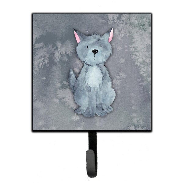 Jensendistributionservices Wolf Watercolor Leash or Key Holder - MI1716707