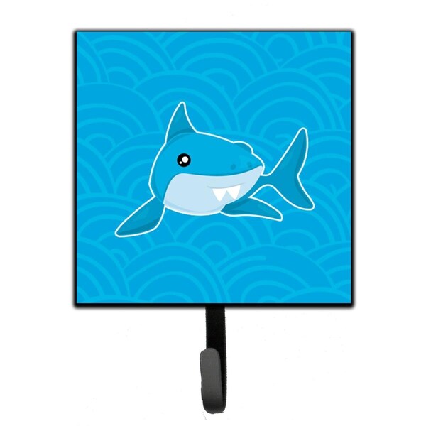 Carolines Treasures Shark With Waves Leash or Key Holder - BB6943SH4