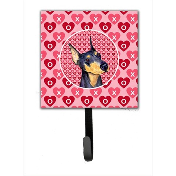 Carolines Treasures Doberman Leash Or Key Holder - SS4495SH4