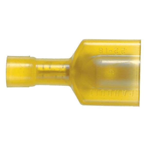 Desconexión macho Panduit, amarillo, 12-10 AWG, paquete de 25 - DNF10-250FIMB-Q
