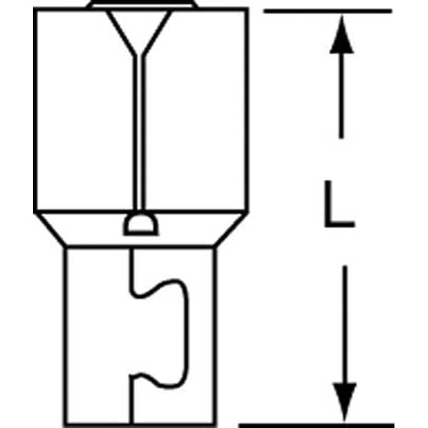 Desconexión hembra de 3M, pelada, calibre 12-10AWG, paquete de 500 - MI10-250DFK