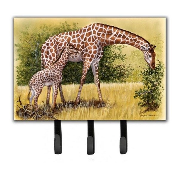 Carolines Treasures Carolines Treasures BDBA0309TH68 Giraffes by Daphne Baxter Leash or Key Holder - BDBA0309TH68