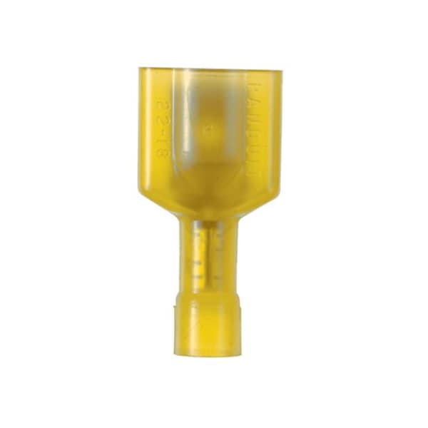 Desconexión macho Panduit, amarillo, calibre 12-10AWG, paquete de 500 - DNF10-250FIMB-D