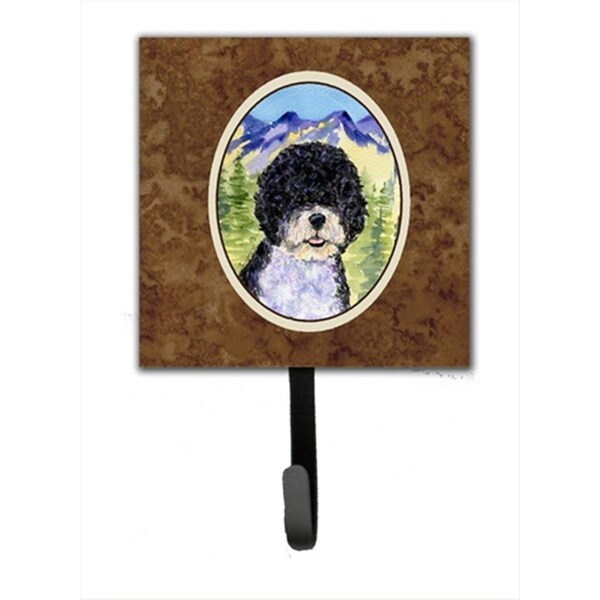 Micasa Portuguese Water Dog Leash Holder Or Key Hook - MI238363