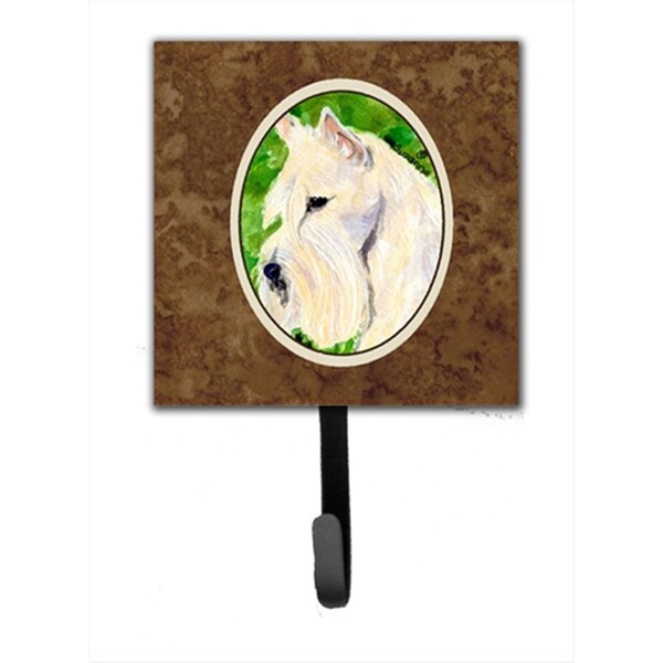 Jensendistributionservices 4.25 x 6 in. Scottish Terrier Leash Or Key Hook - MI1713252