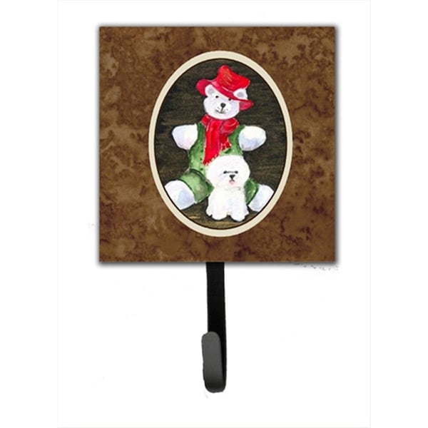 Jensendistributionservices 4.25 x 6 in. Bichon Frise Leash Or Key Hook - MI1712447