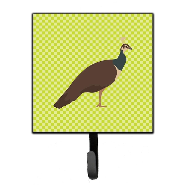 Jensendistributionservices Indian Peahen Peafowl Green Leash or Key Holder - MI1711748