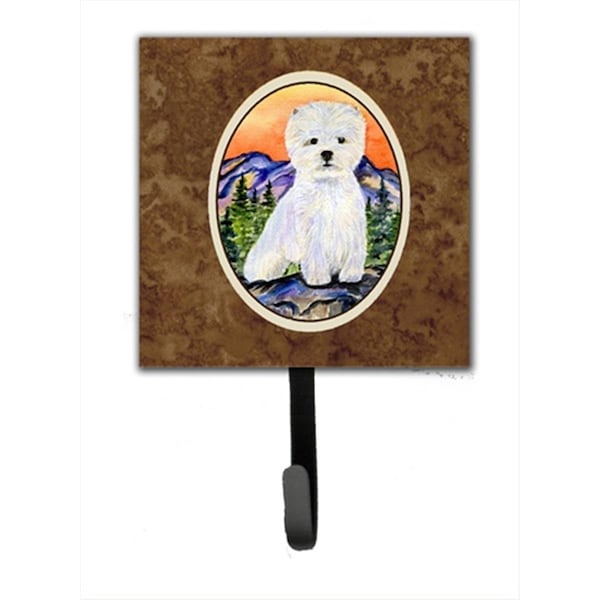 Jensendistributionservices Westie Leash Holder Or Key Hook - MI1656362