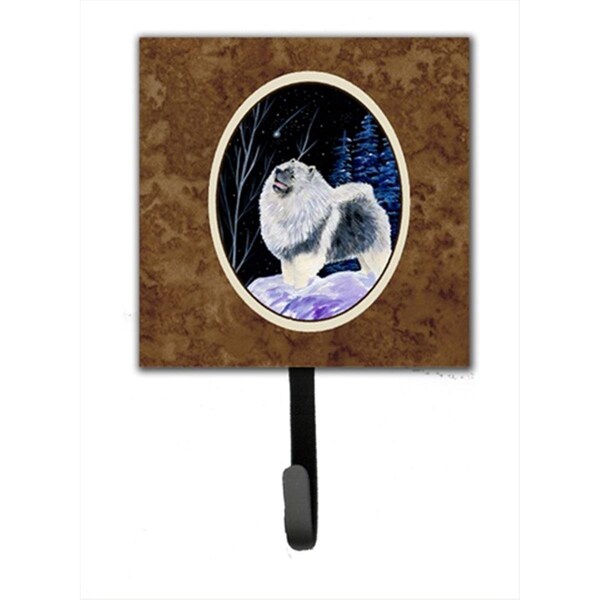 Jensendistributionservices Starry Night Keeshond Leash Holder Or Key Hook - MI1656374