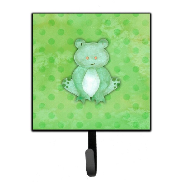 Carolines Treasures Polkadot Frog Watercolor Leash or Key Holder - BB7388SH4