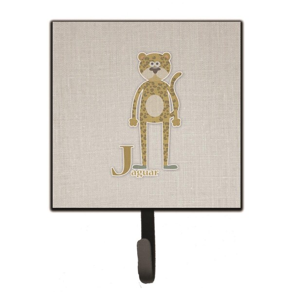 Carolines Treasures Alphabet J For Jaguar Leash or Key Holder - BB5735SH4