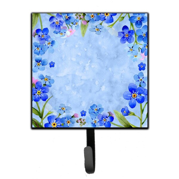 Carolines Treasures Myosotis Flowers Leash or Key Holder - CK1703SH4