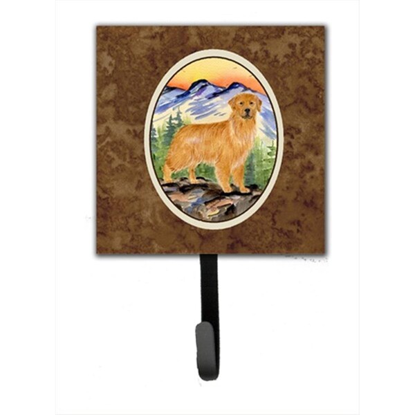 Jensendistributionservices Golden Retriever Leash Holder Or Key Hook - MI1710724