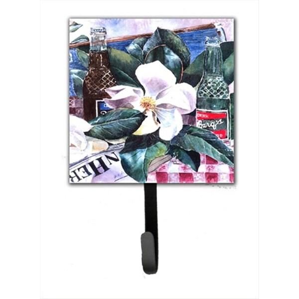 Carolines Treasures Barqs And Magnolia Leash Holder Or Key Hook - 1009SH4