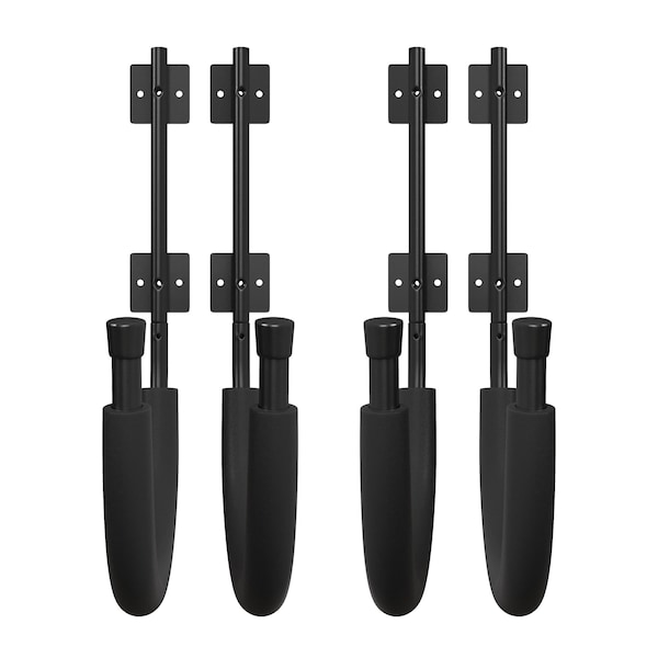 Rad Sportz Garage Hooks 4-Pack - Storage for Tools, Hoses, & Equipment with 100lb Capacity by, 4PK - 83-ST5254-2