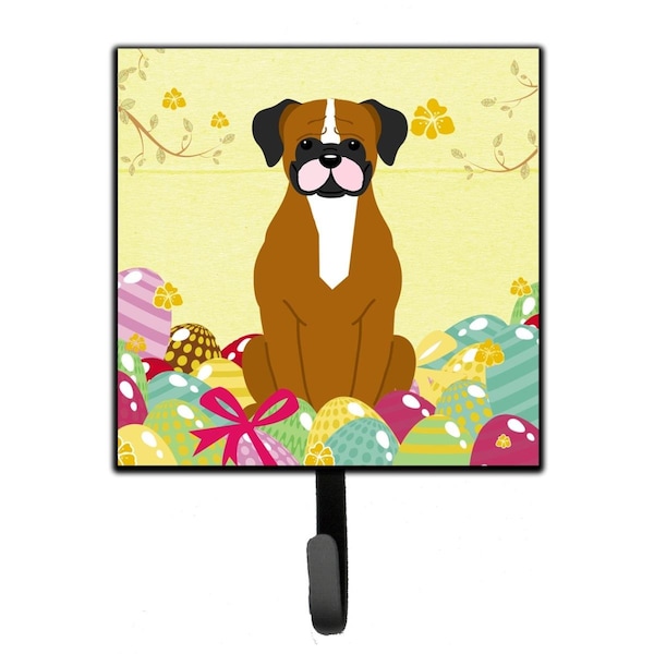 Jensendistributionservices Easter Eggs Flashy Fawn Boxer Leash or Key Holder - MI1527537
