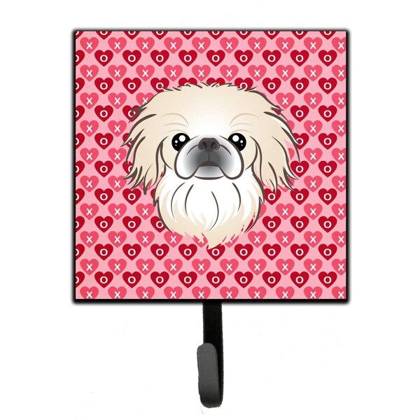 Carolines Treasures Pekingese Hearts Leash or Key Holder - BB5291SH4