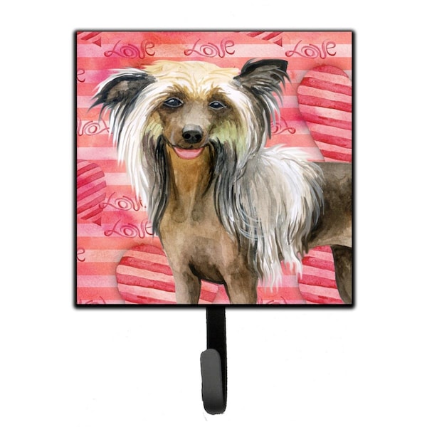 Carolines Treasures Chinese Crested Love Leash or Key Holder - BB9746SH4