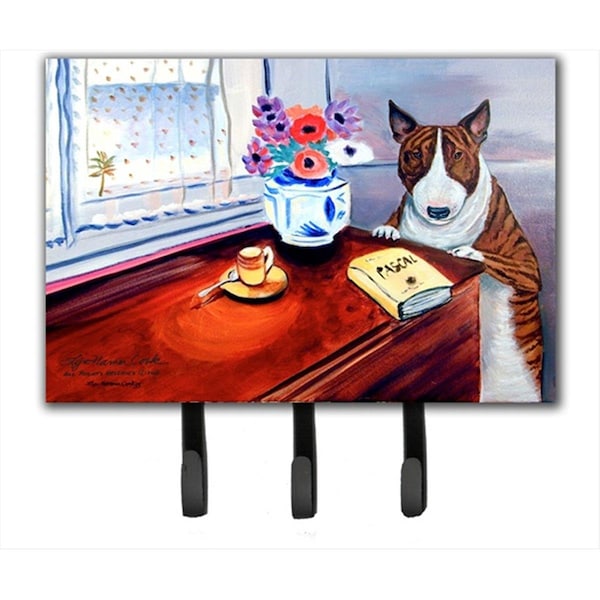Carolines Treasures Bull Terrier Leash Holder or Key Hook - 7249TH68