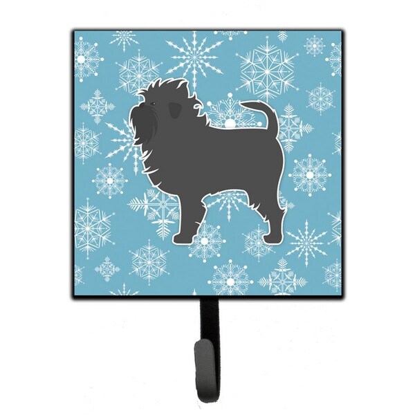 Carolines Treasures Winter Snowflake Affenpinscher Leash or Key Holder - BB3548SH4