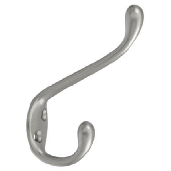Micasa N331-082 Satin Nickel Heavy Duty Garment Hook - MI567716