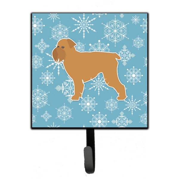 Carolines Treasures Winter Snowflake Brussels Griffon Leash or Key Holder - BB3540SH4