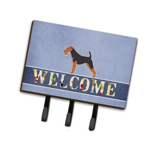 Carolines Treasures Welsh Terrier Welcome Leash or Key Holder - BB5489TH68