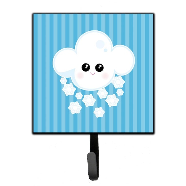 Carolines Treasures Weather Snowing Face Leash or Key Holder - BB7158SH4