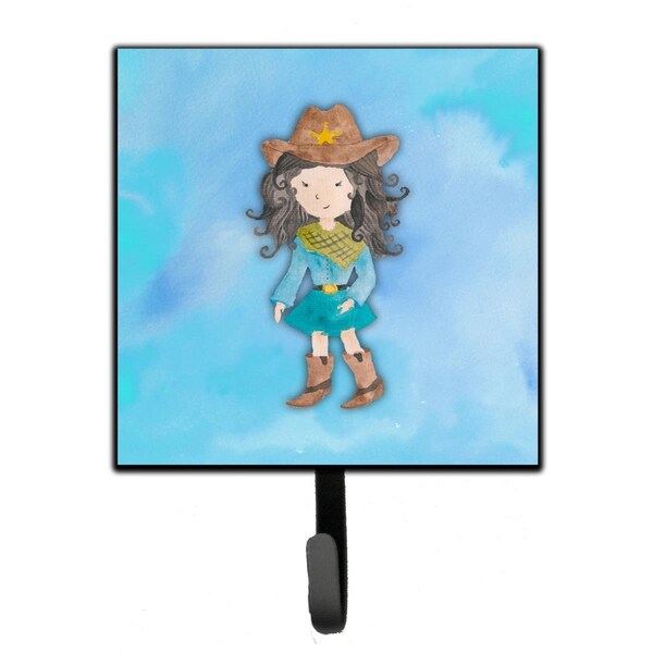 Jensendistributionservices Cowgirl Watercolor Leash or Key Holder - MI1714563
