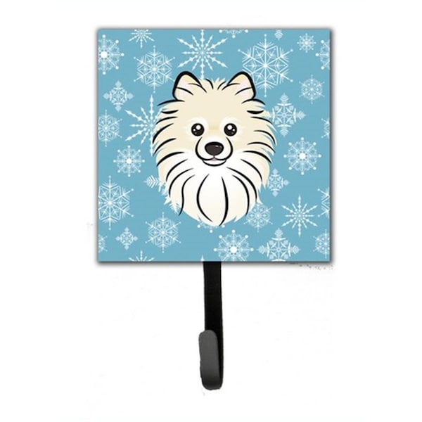 Jensendistributionservices Snowflake Pomeranian Leash & Key Holder - MI1660951