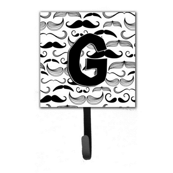 Jensendistributionservices Letter G Moustache Initial Leash & Key Holder - MI1656804