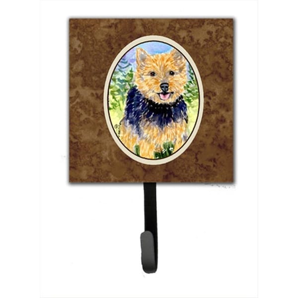 Jensendistributionservices 4.25 x 6 in. Norwich Terrier Leash Or Key Hook - MI1655267
