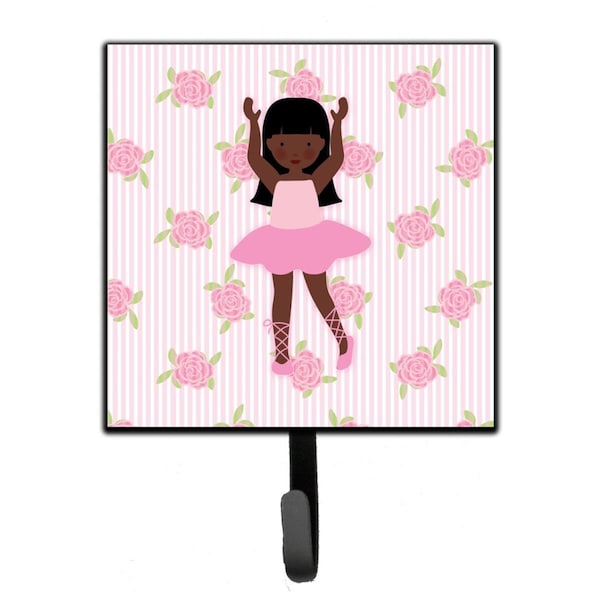 Jensendistributionservices Ballerina African American Long Hair Leash or Key Holder - MI1711709