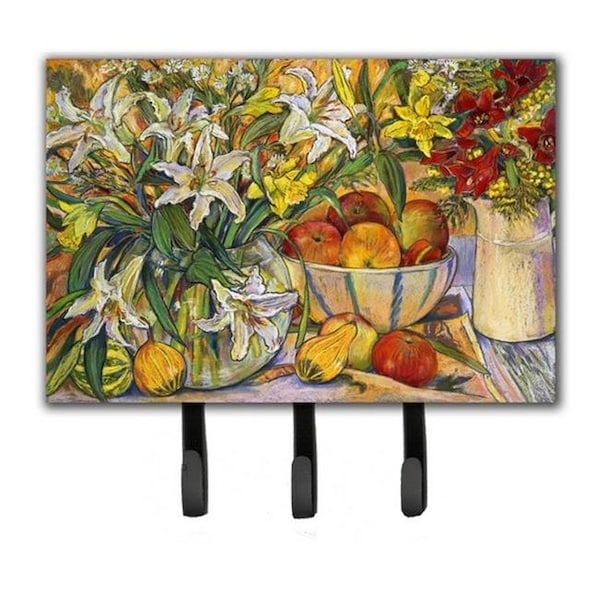 Carolines Treasures Carolines Treasures DND021TH68 Fruit; Flowers & Vegetables Leash or Key Holder - DND021TH68