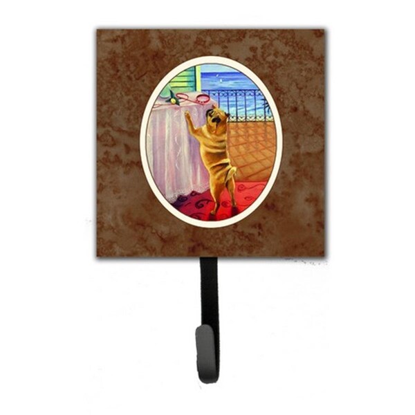 Jensendistributionservices Helping Himself Fawn Pug Leash or Key Holder - MI227989