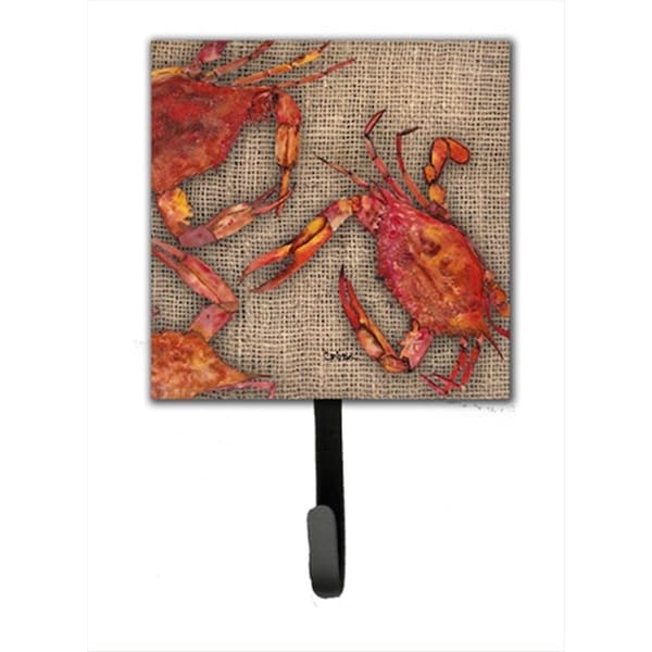Carolines Treasures Crab Leash Holder Or Key Hook - 8742SH4